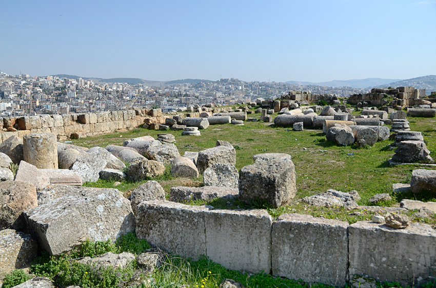 Jerash - kostel svatého Petra a Pavla