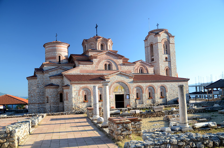 Ohrid - kostel svatho Klimenta a Pantelejmona