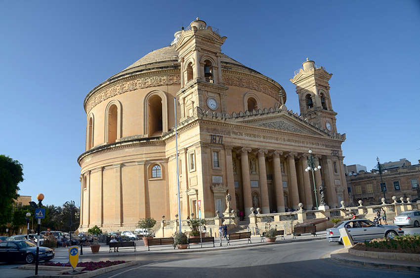 Mosta - rotunda Nanebevzet Panny Marie