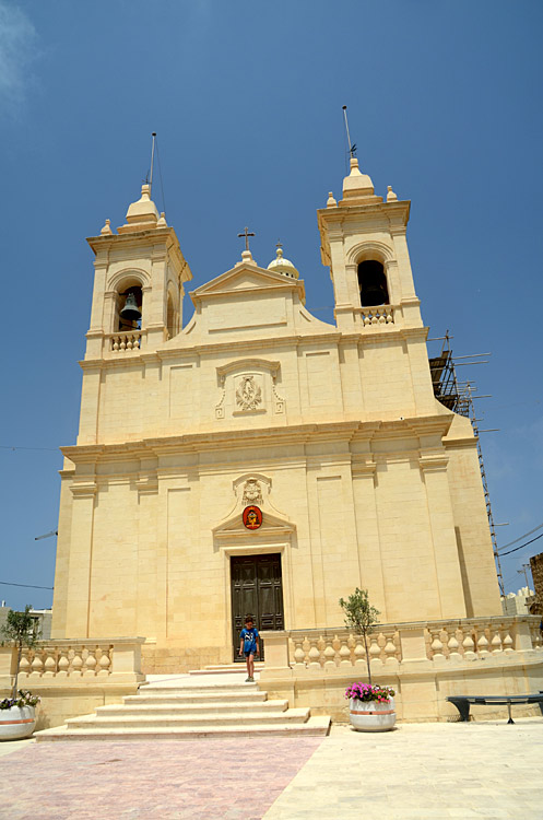San Lawrenz - kostel svatho Vavince