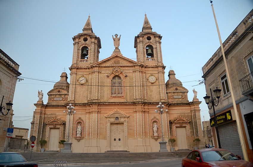 Zurrieq - kostel svat Kateiny Alexandrijsk