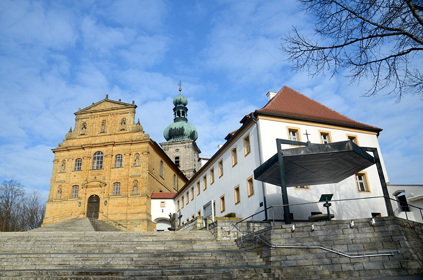 Amberg - poutní kostel Maria Hilf