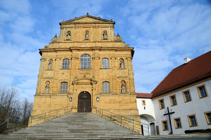 Amberg - poutní kostel Maria Hilf