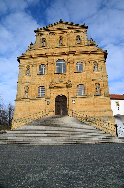 Amberg - poutní kostel Maria Hilf