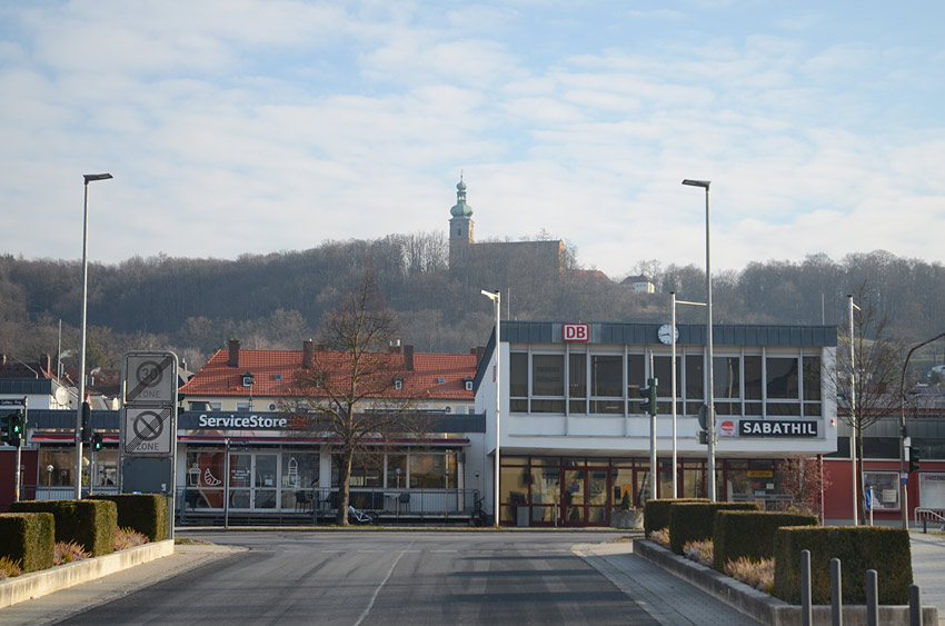 Amberg - poutní kostel Maria Hilf