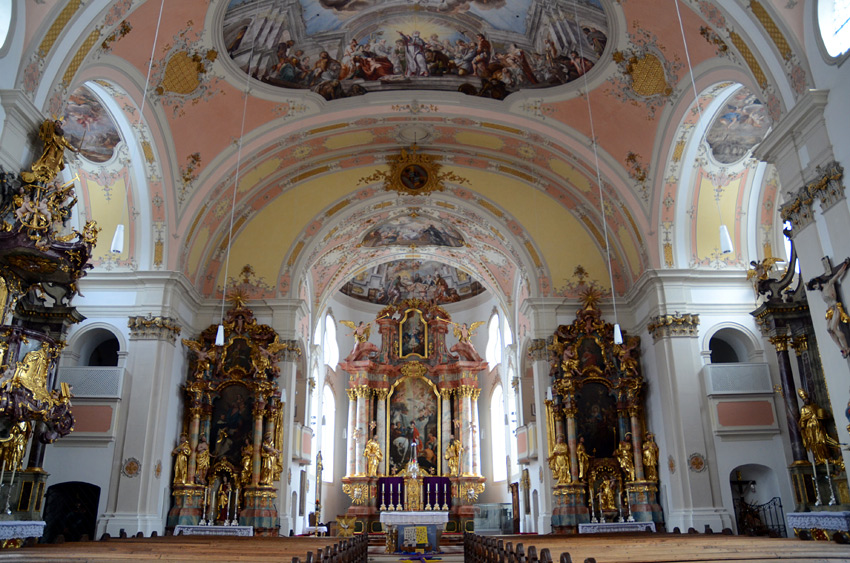 Garmisch-Partenkirchen - kostel svatého Martina