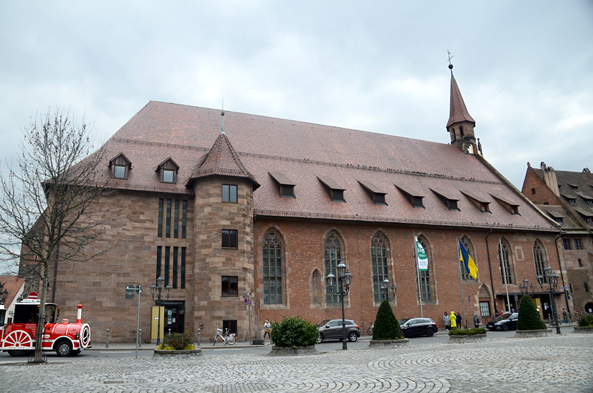 Norimberk - Heilig Geist Spitalkirche