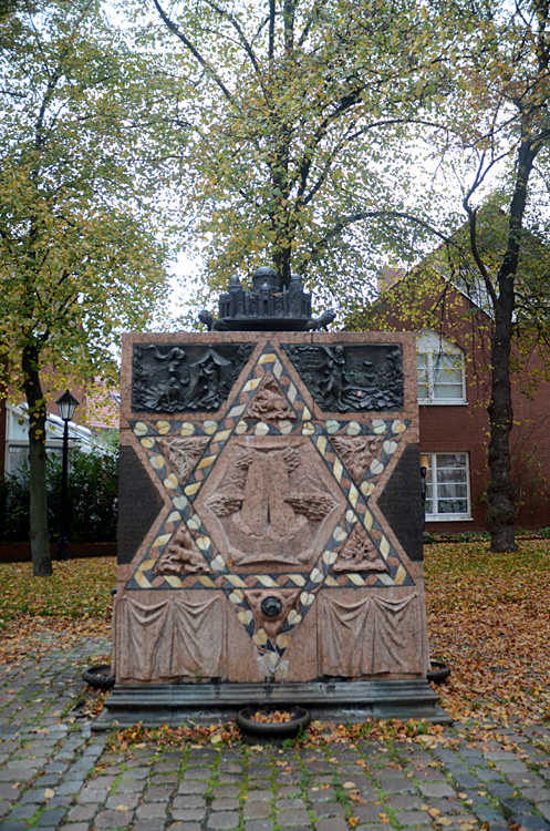 Hildesheim - památník synagogy