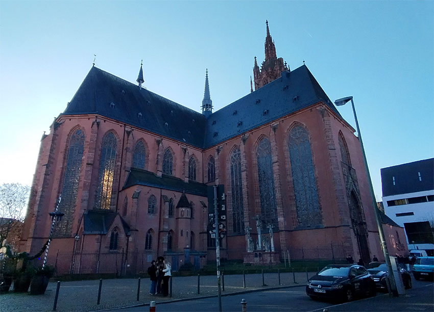 Frankfurt nad Mohanem - kostel svatého Bartoloměje