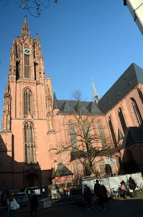 Frankfurt nad Mohanem - kostel svatého Bartoloměje