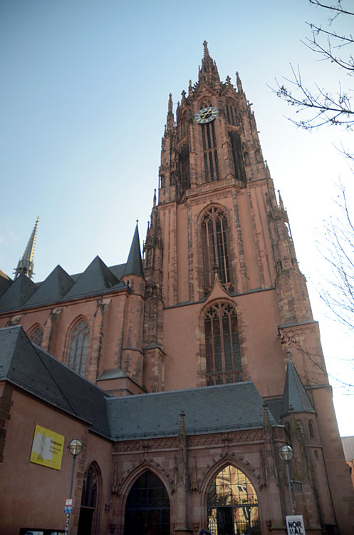 Frankfurt nad Mohanem - kostel svatého Bartoloměje