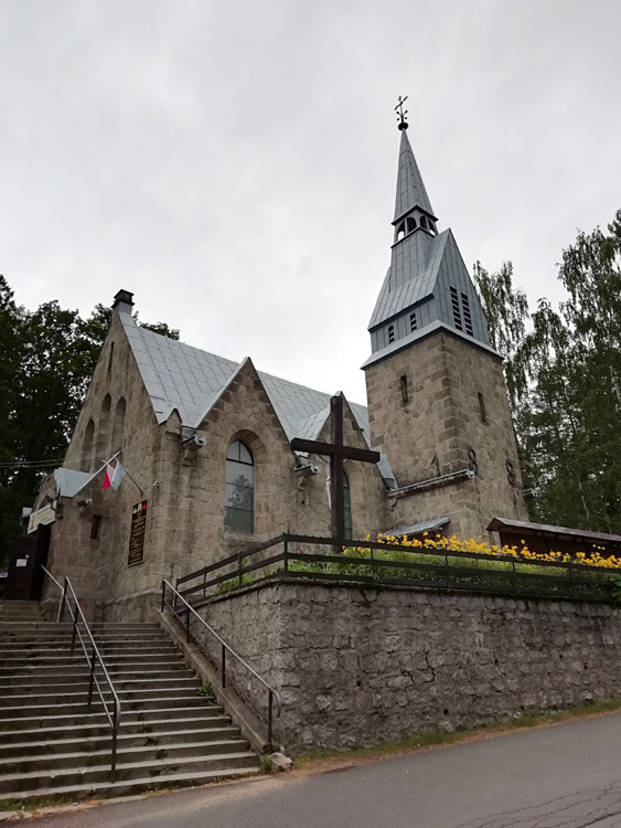 Szklarska Poreba - kostel svatho Maxmilina Marie Kolbe