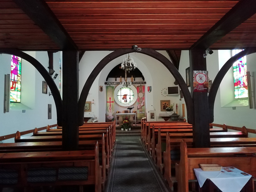 Szklarska Poreba - kostel svatho Maxmilina Marie Kolbe