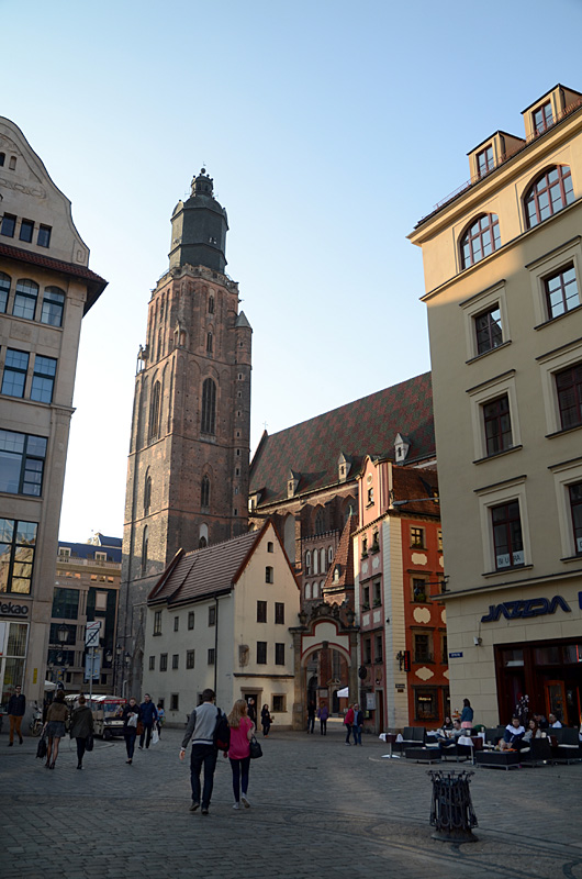 Wroclaw - kostel svaté Alžběty