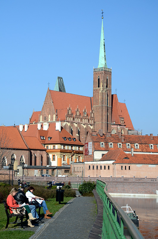 Wroclaw - kostel svatho Ke a svatho Bartolomje