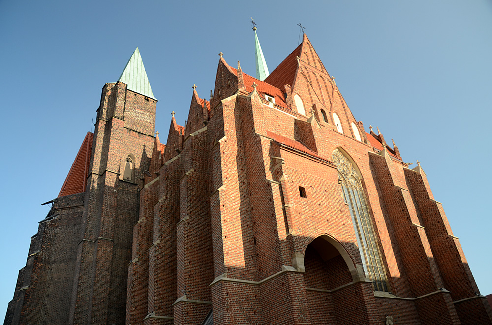 Wroclaw - kostel svatho Ke a svatho Bartolomje