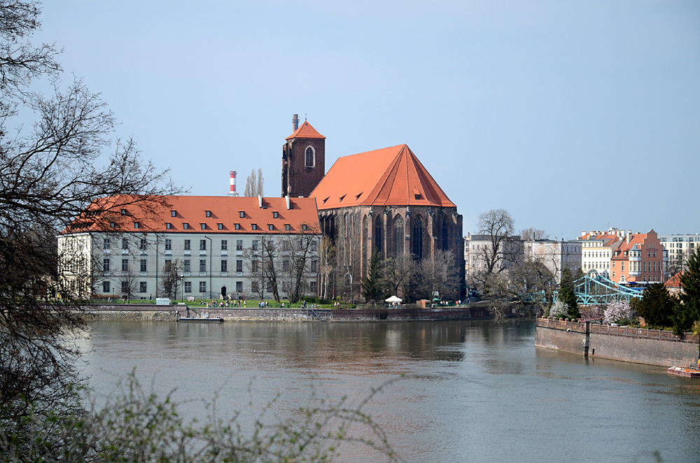 Wroclaw - kostel nejsvětější Panny Marie na písku