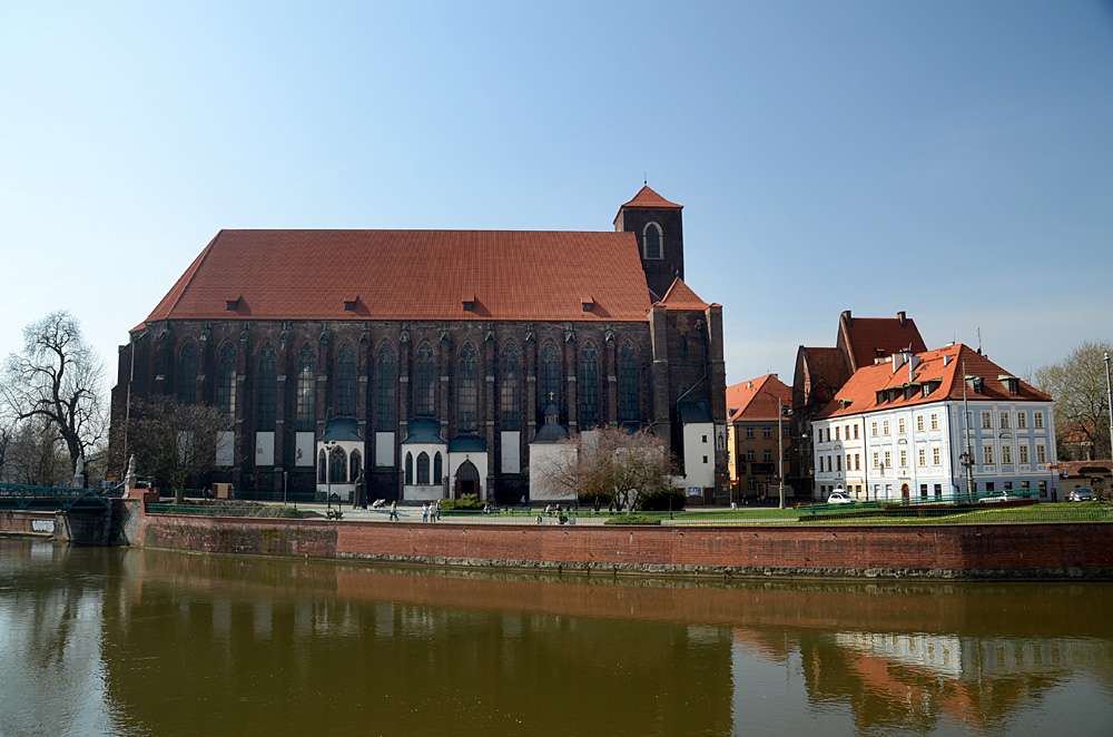 Wroclaw - kostel nejsvětější Panny Marie na písku