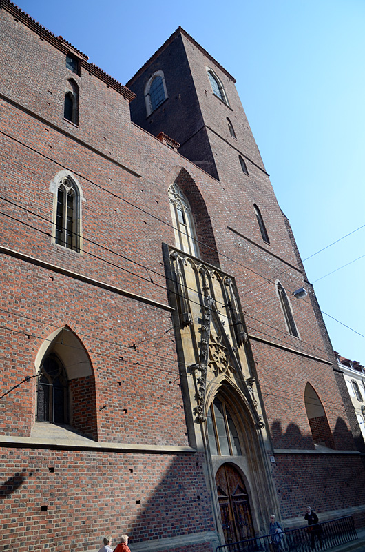 Wroclaw - kostel nejsvětější Panny Marie na písku