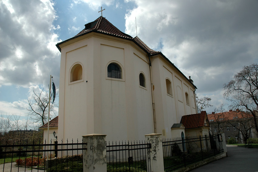 Kostel svatho Pankrce - Pankrc