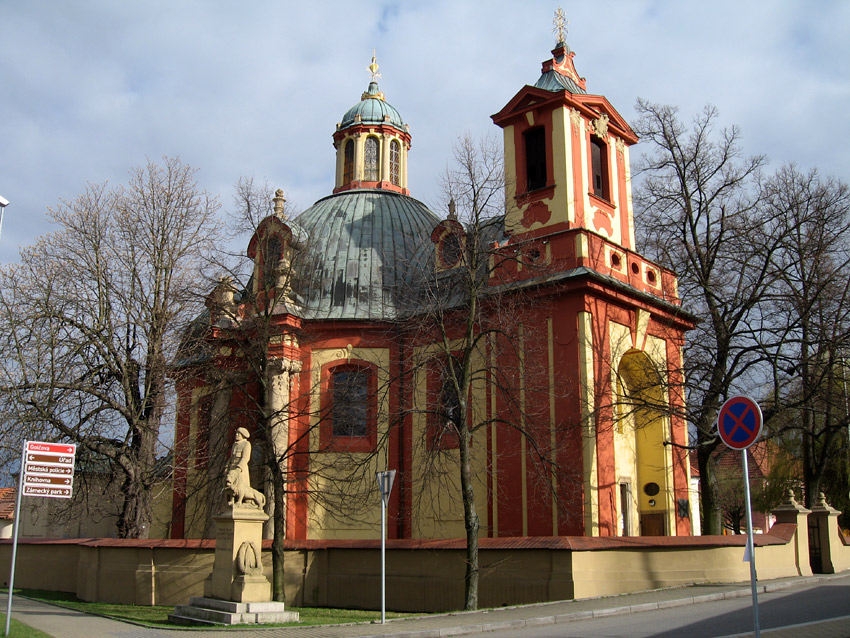 Kostel svatho Jakuba Vtho - Kunratice