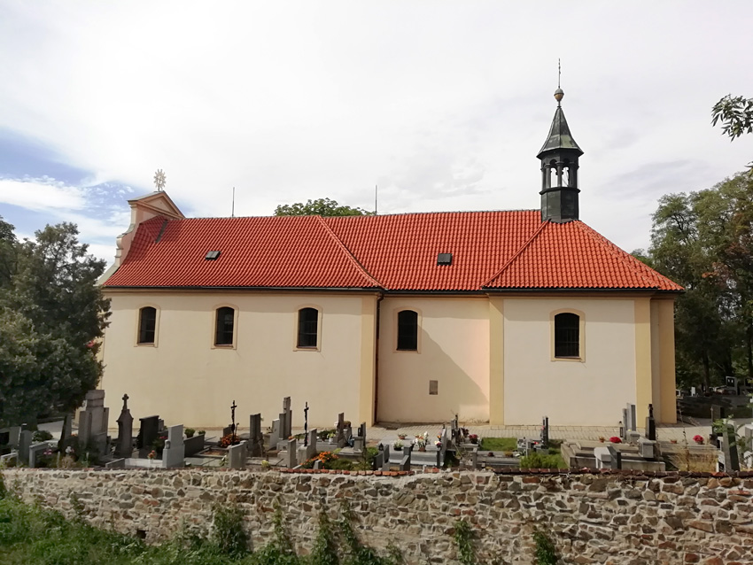 Kostel Nanebevzetí Panny Marie - Modřany