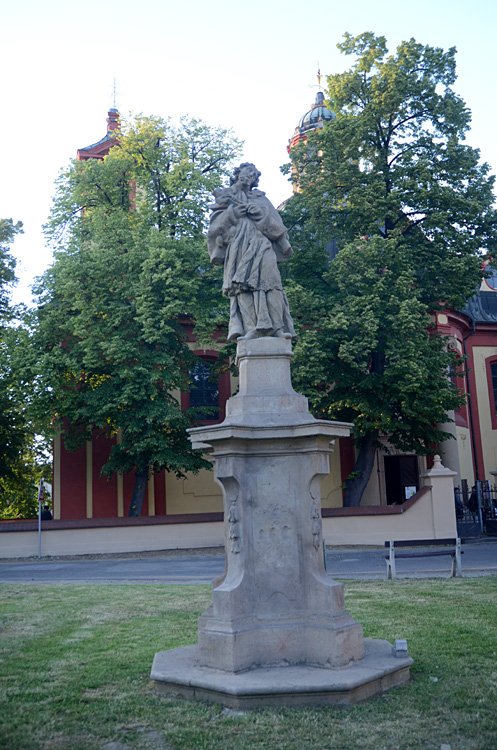 Socha svatého Jana Nepomuckého - Kunratice