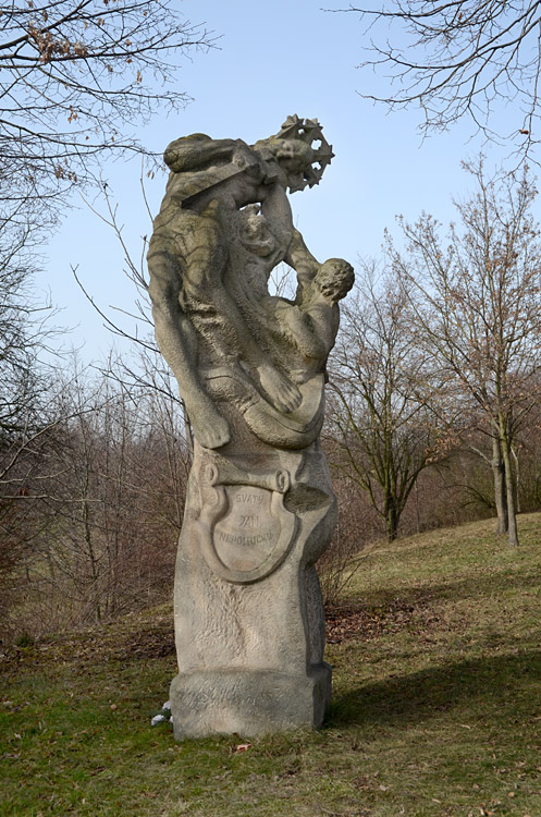 Socha svatého Jana Nepomuckého - Nové Butovice