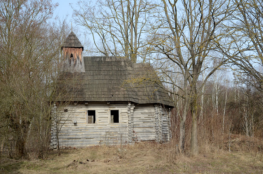 Kostel ve skanzenu Řepora - Řeporyje