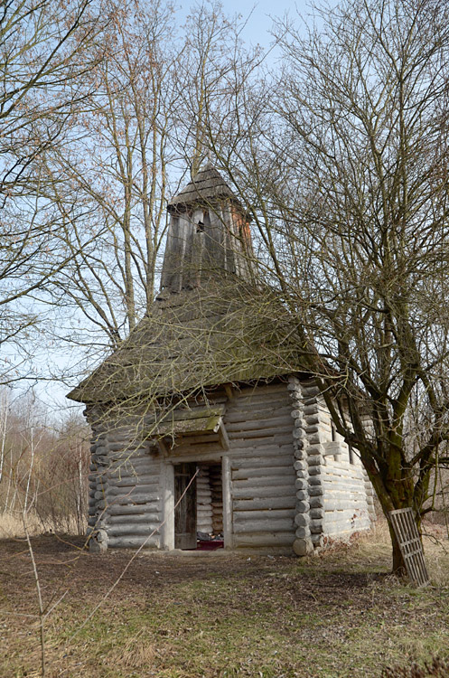 Kostel ve skanzenu Řepora - Řeporyje