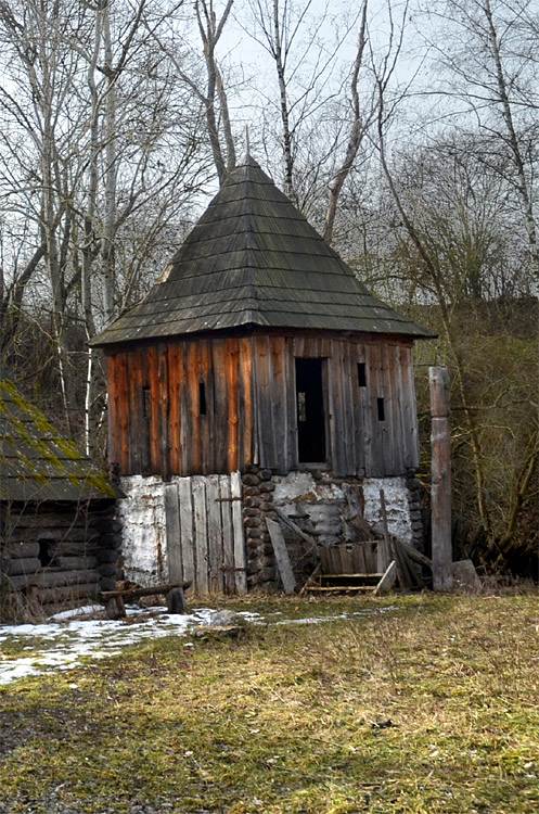 Kostel ve skanzenu Řepora - Řeporyje