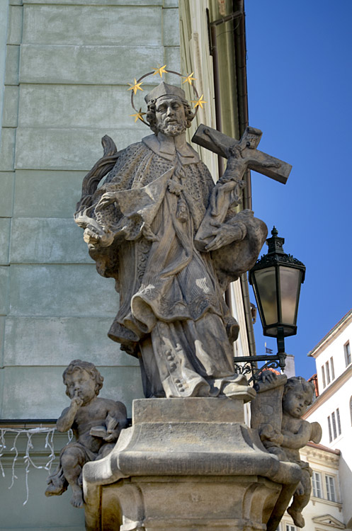 Socha sv. Jana Nepomuckého na Radnických schodech
