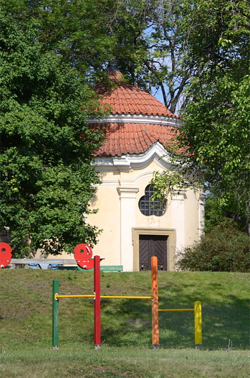 Kaple svat Barbory v zahrad kltera albtinek