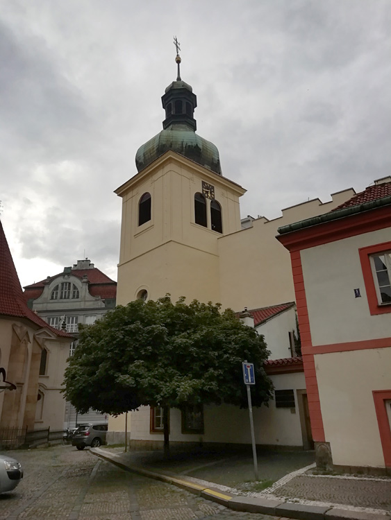 Zvonice kostela svatho Vojtcha