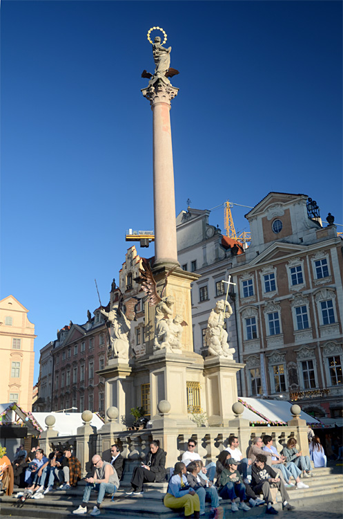 Mariánský sloup na Staroměstském náměstí