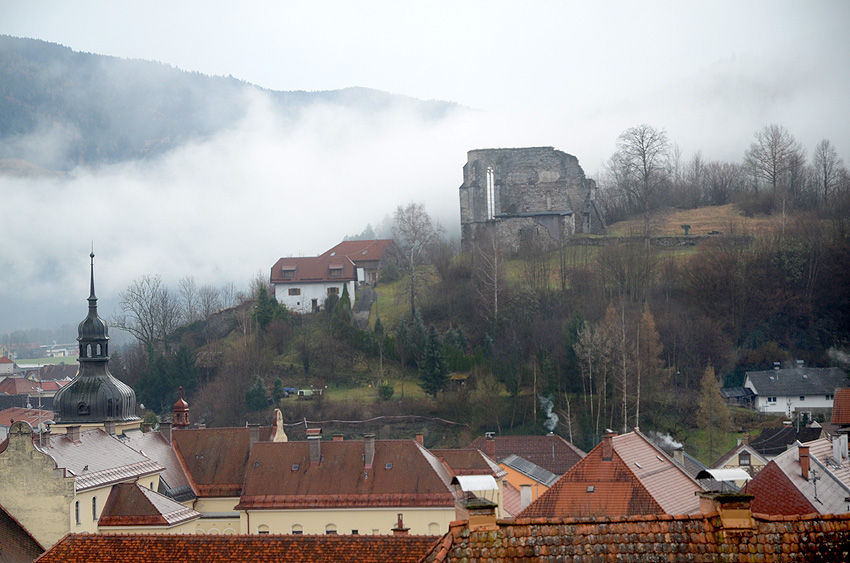 Friesach - Kirchenruine Virgilienberg