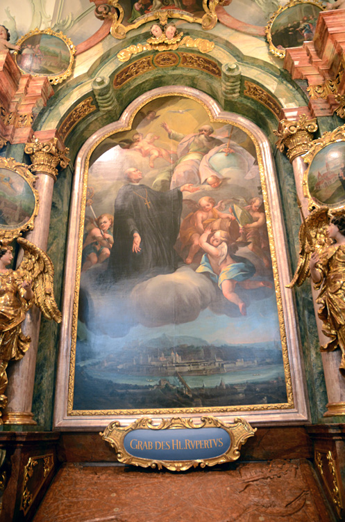 Salzburg - kolegiátní kostel svatého Petra