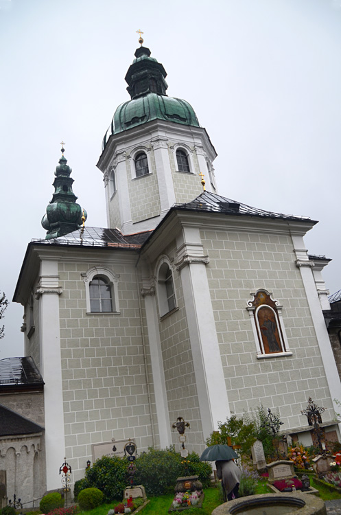 Salzburg - kolegiátní kostel svatého Petra