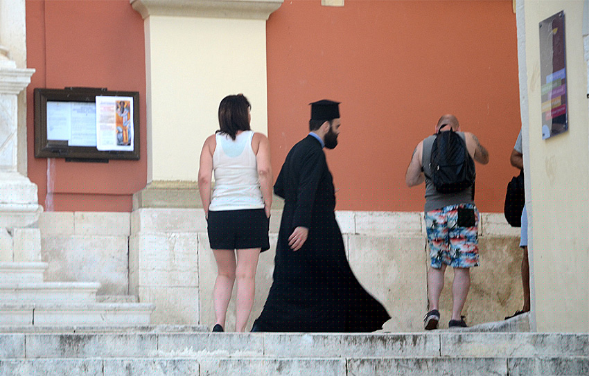 Korfu - metropolitní kostel Theotokos Spiliotissa
