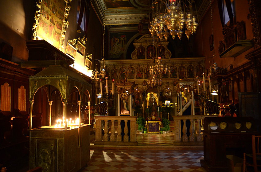 Korfu - Paleokastritsa monastery