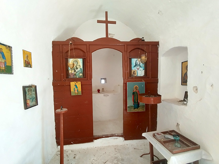 Hrad Chora - Agios Niketas