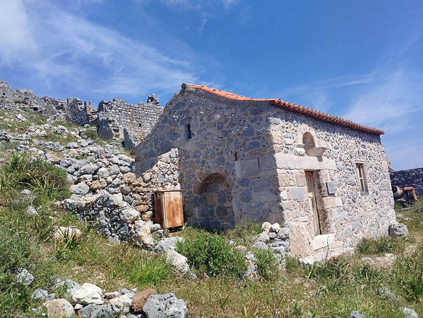 Hrad Chora - Agia Paraskevi