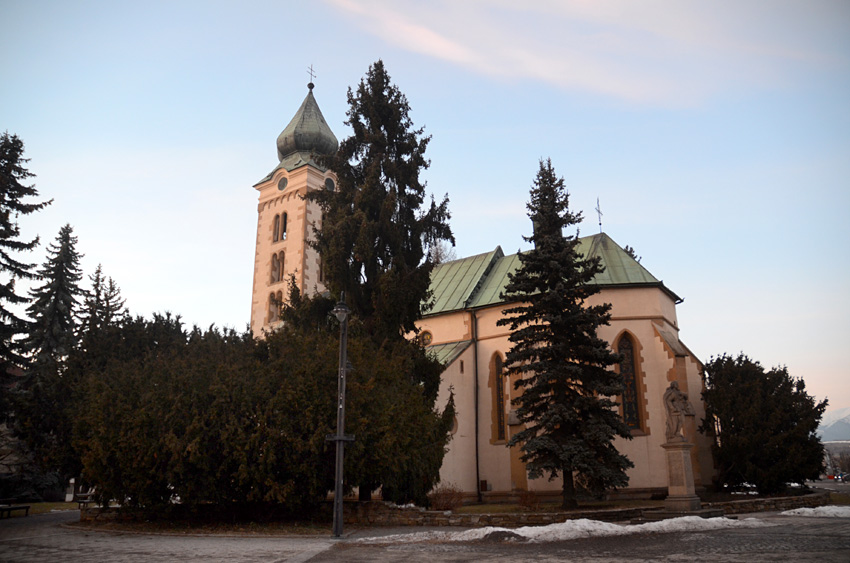 Liptovsk Mikul - kostel svatho Mikule