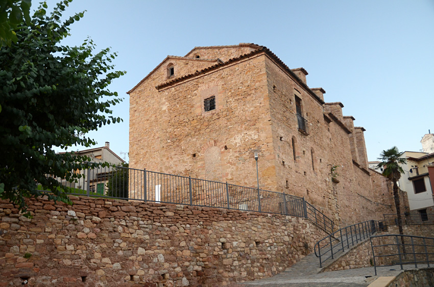 Benabarre - iglesia de Nostra Seňora de Valdeflores