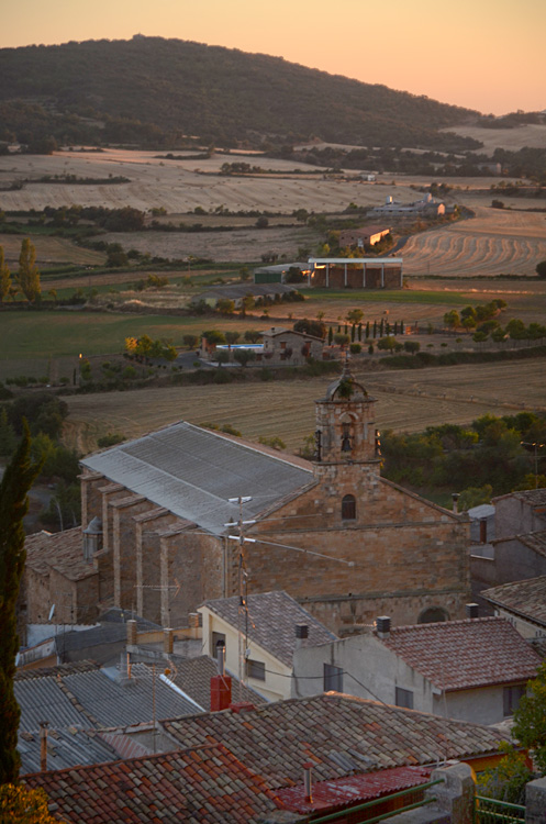 Benabarre - iglesia de Nostra Seňora de Valdeflores