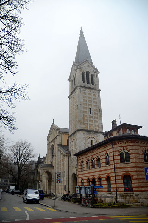 Bern - bazilika Nejsvětější Trojice