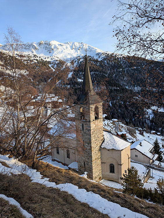 Chandolin - eglise Sainte-Barbe