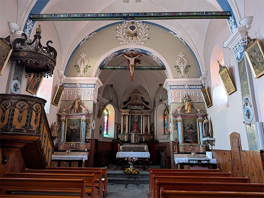 Chandolin - eglise Sainte-Barbe