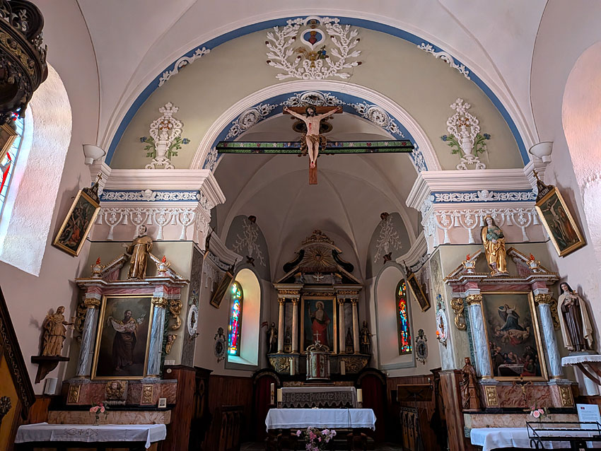 Chandolin - eglise Sainte-Barbe