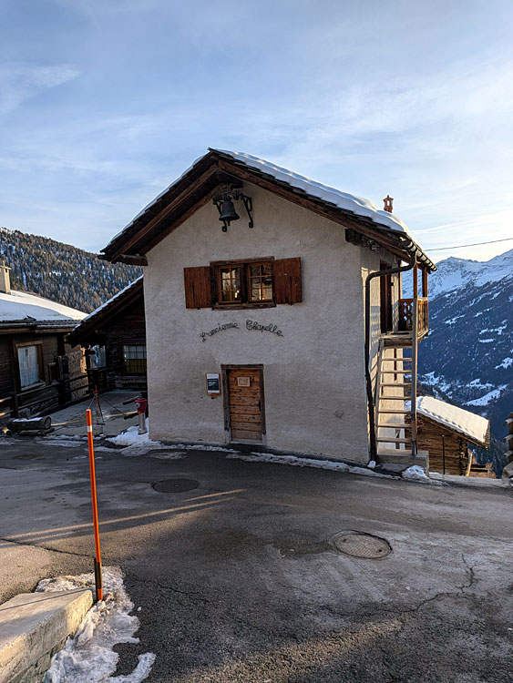 Chandolin - chapelle Sainte-Barbe